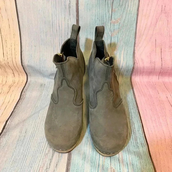 Toffel clog ankle high heel booties - Picture 11 of 13